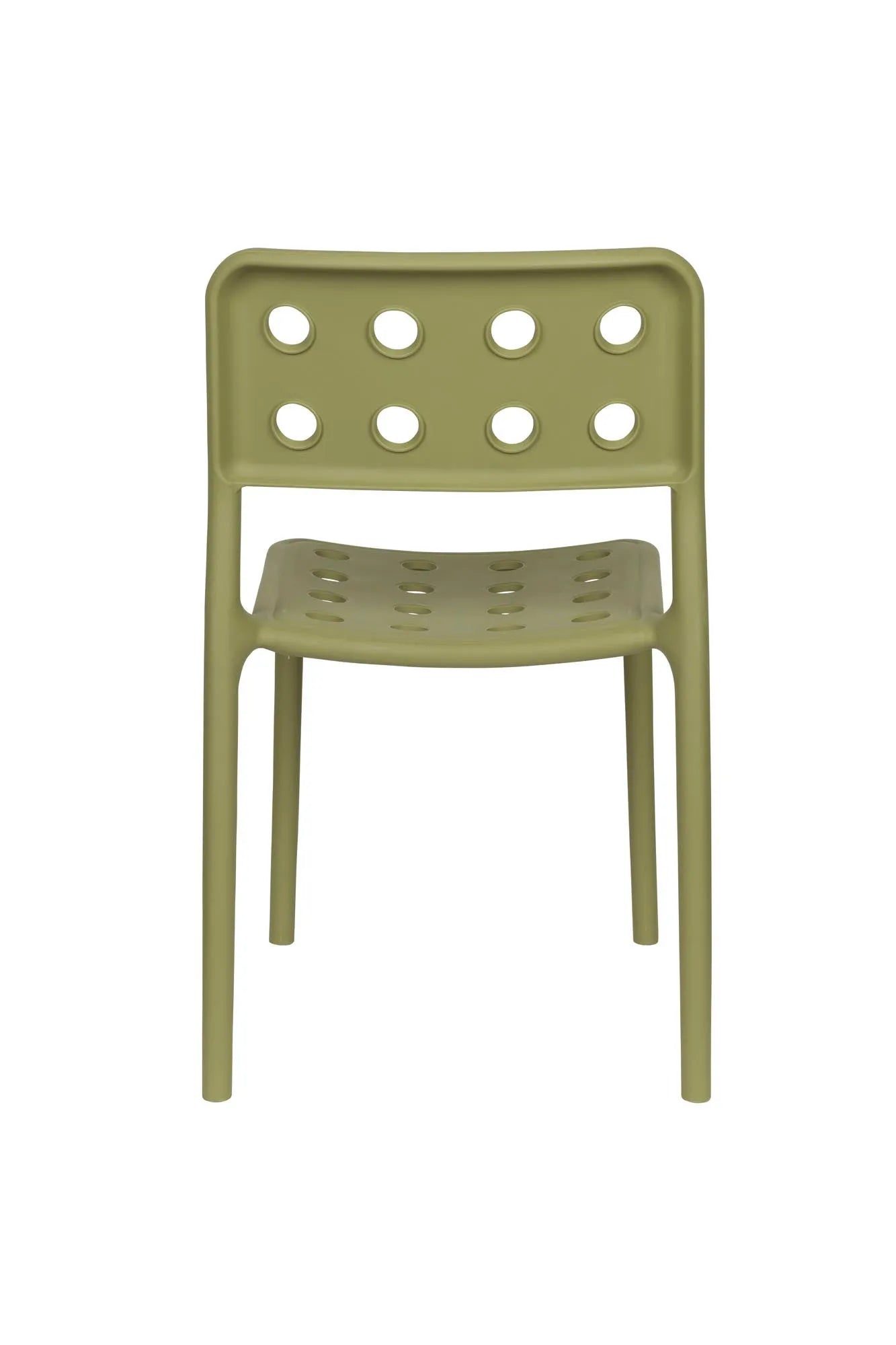 Gartenstuhl Serra Green in Grün präsentiert im Onlineshop von KAQTU Design AG. Gartenstuhl ist von White Label Living