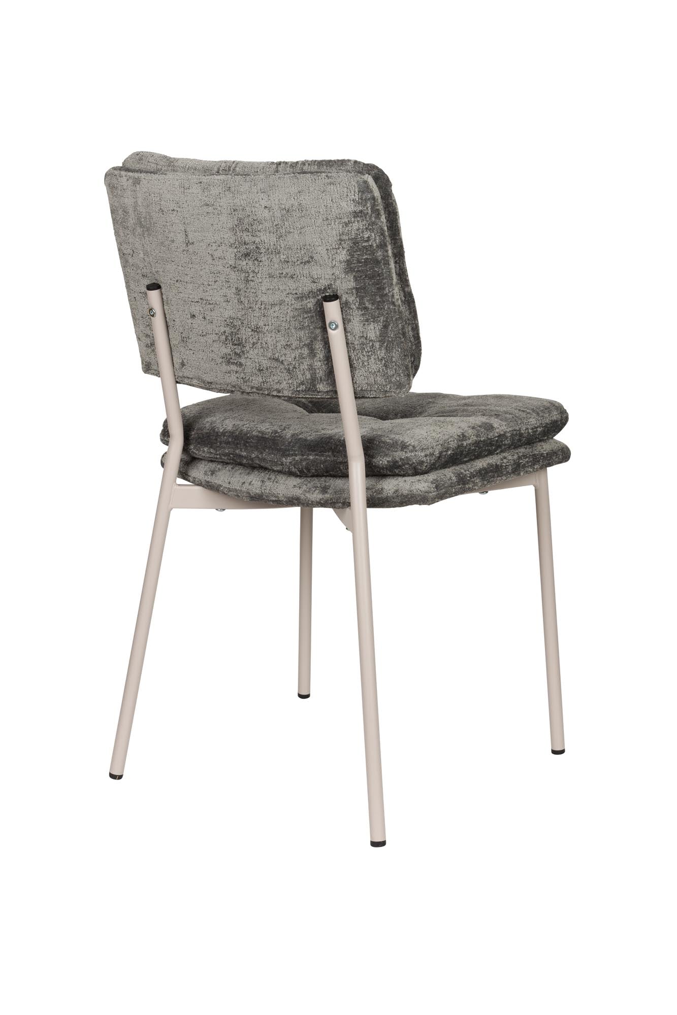 Eleganter Stuhl Franck von White Label Living, perfekt für Esszimmer oder Büro, modernes Design und hoher Sitzkomfort.