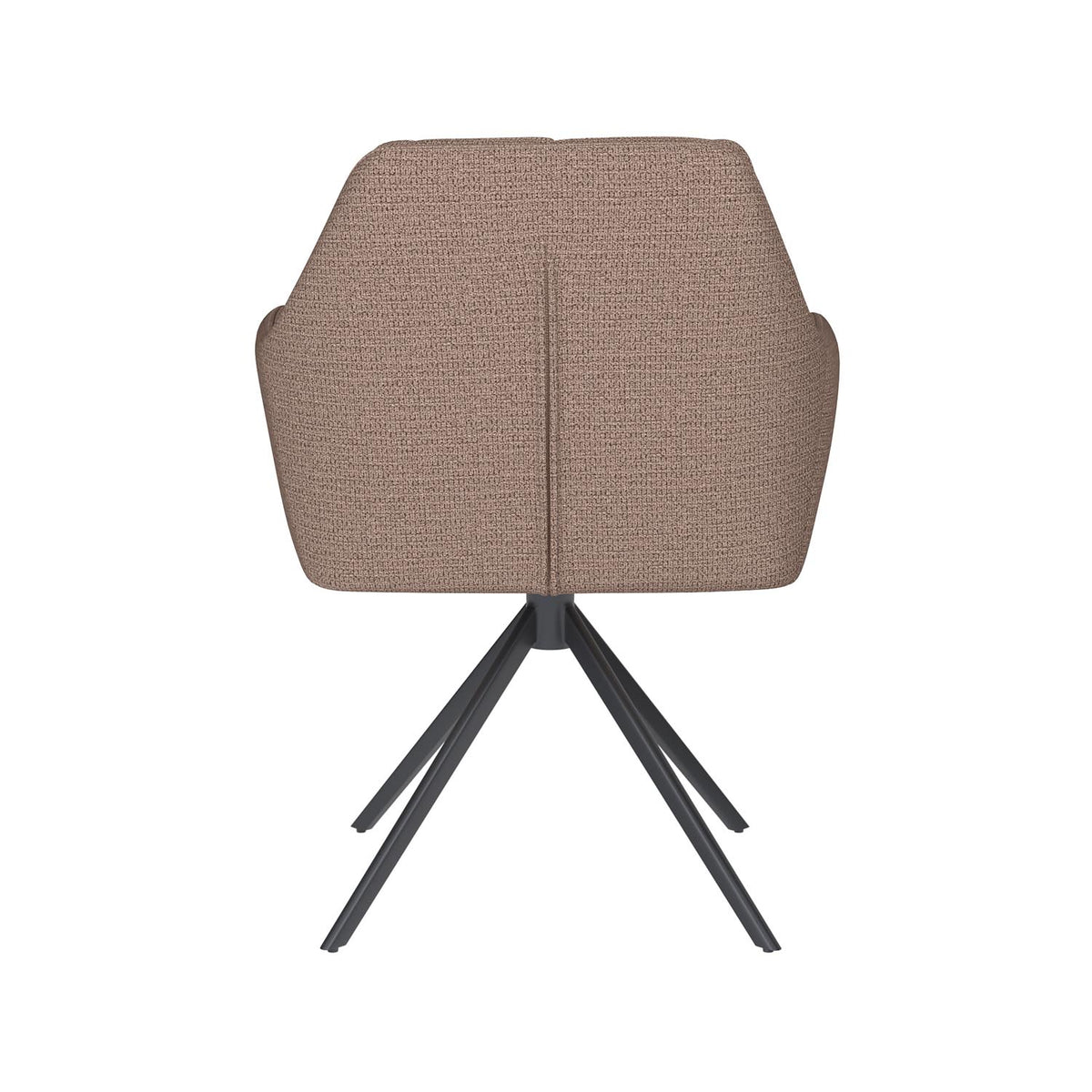 Stuhl Pete 4 Metal Legs in Taupe präsentiert im Onlineshop von KAQTU Design AG. Stuhl ist von White Label Living