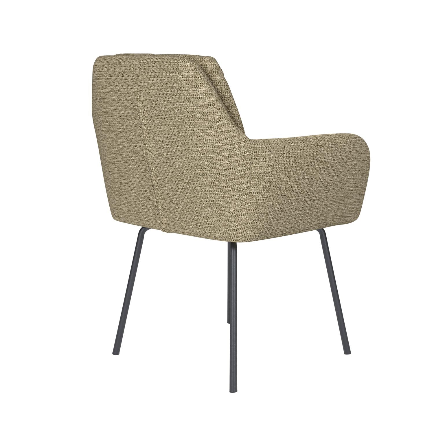 Stuhl Pete 4 Metal Legs in Grün präsentiert im Onlineshop von KAQTU Design AG. Stuhl ist von White Label Living