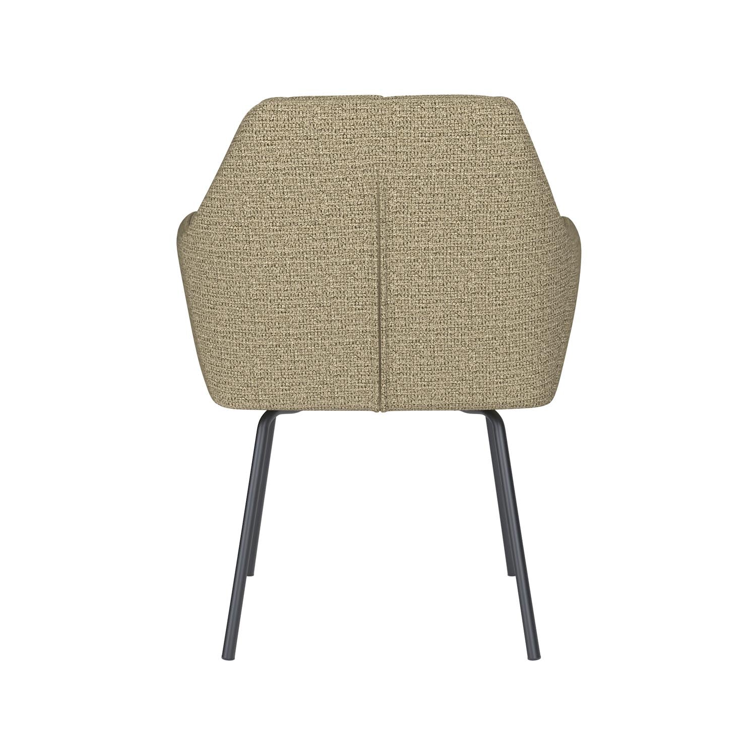Stuhl Pete 4 Metal Legs in Grün präsentiert im Onlineshop von KAQTU Design AG. Stuhl ist von White Label Living