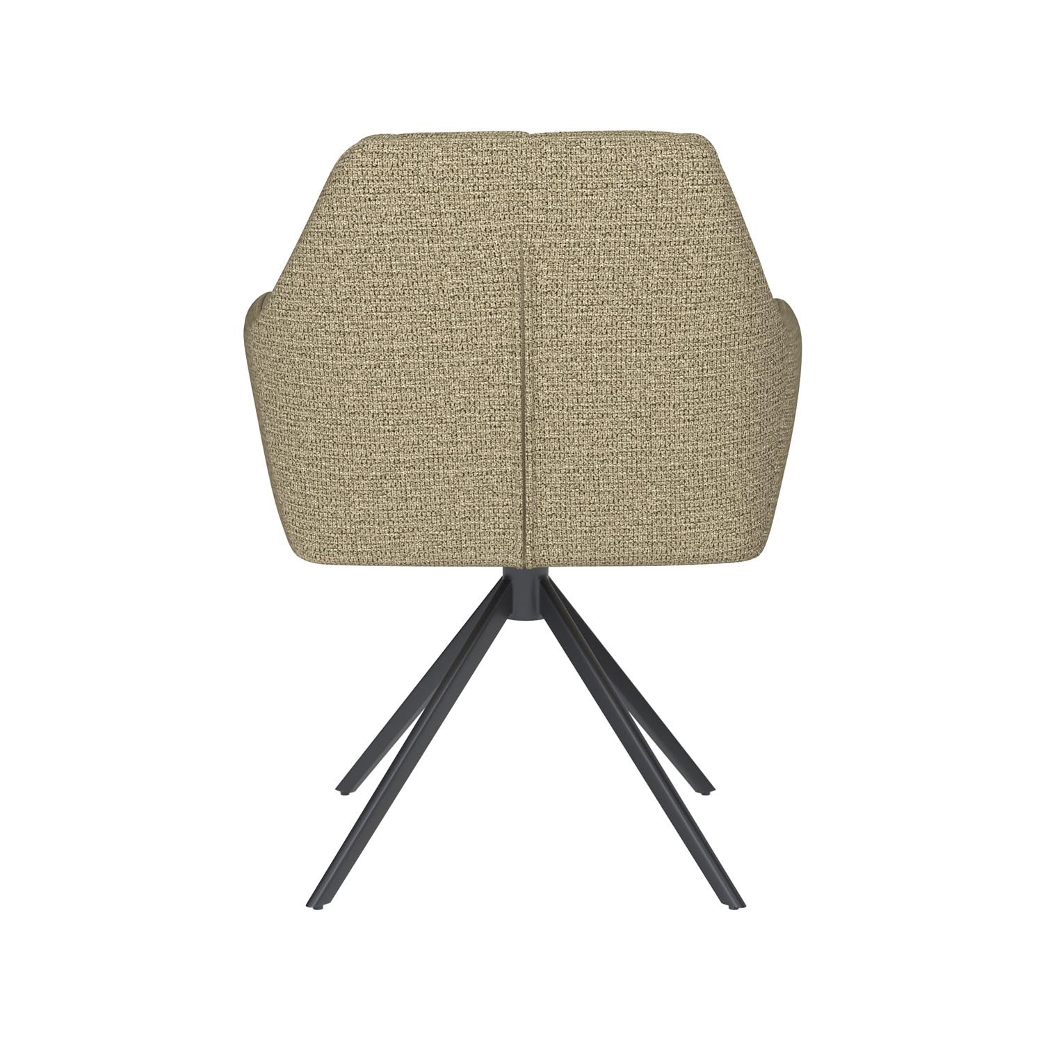 Stuhl Pete Metal Swivel in Grün präsentiert im Onlineshop von KAQTU Design AG. Stuhl ist von White Label Living