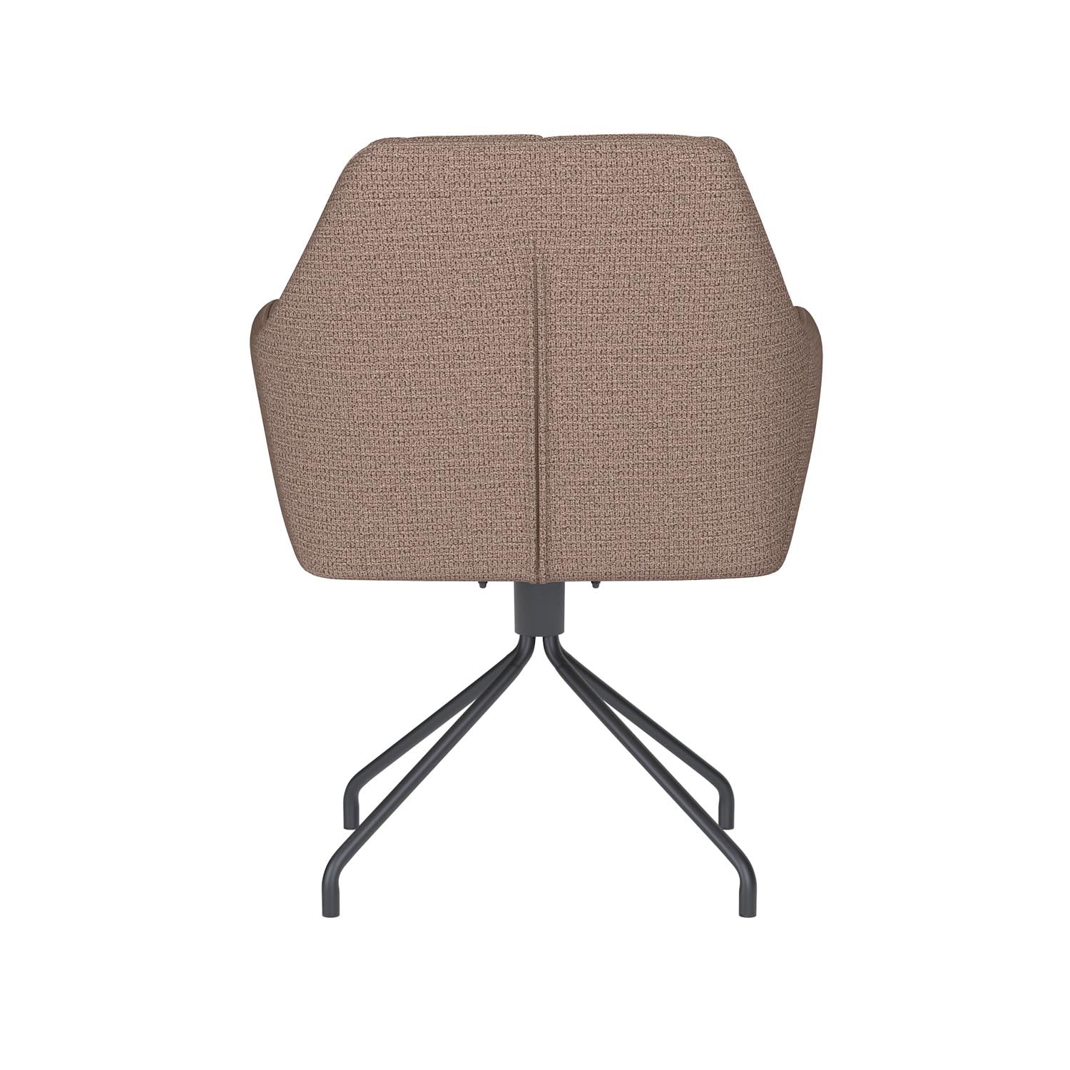 Stuhl Pete Spider Swivel in Taupe präsentiert im Onlineshop von KAQTU Design AG. Stuhl ist von White Label Living