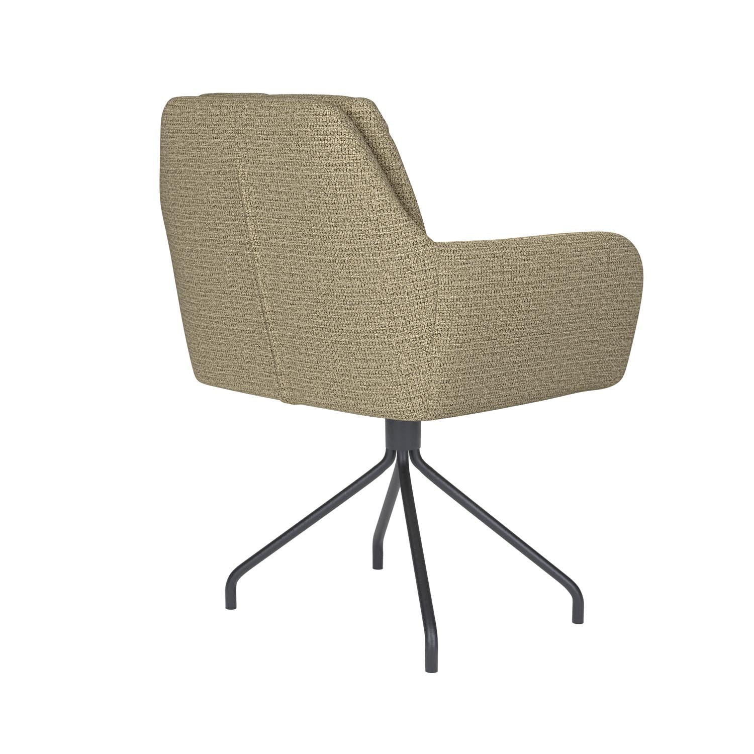 Stuhl Pete Spider Swivel in Grün präsentiert im Onlineshop von KAQTU Design AG. Stuhl ist von White Label Living