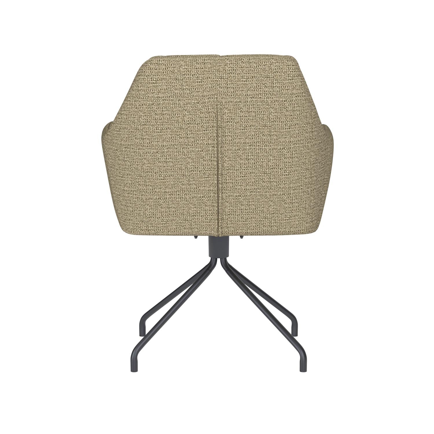 Stuhl Pete Spider Swivel in Grün präsentiert im Onlineshop von KAQTU Design AG. Stuhl ist von White Label Living