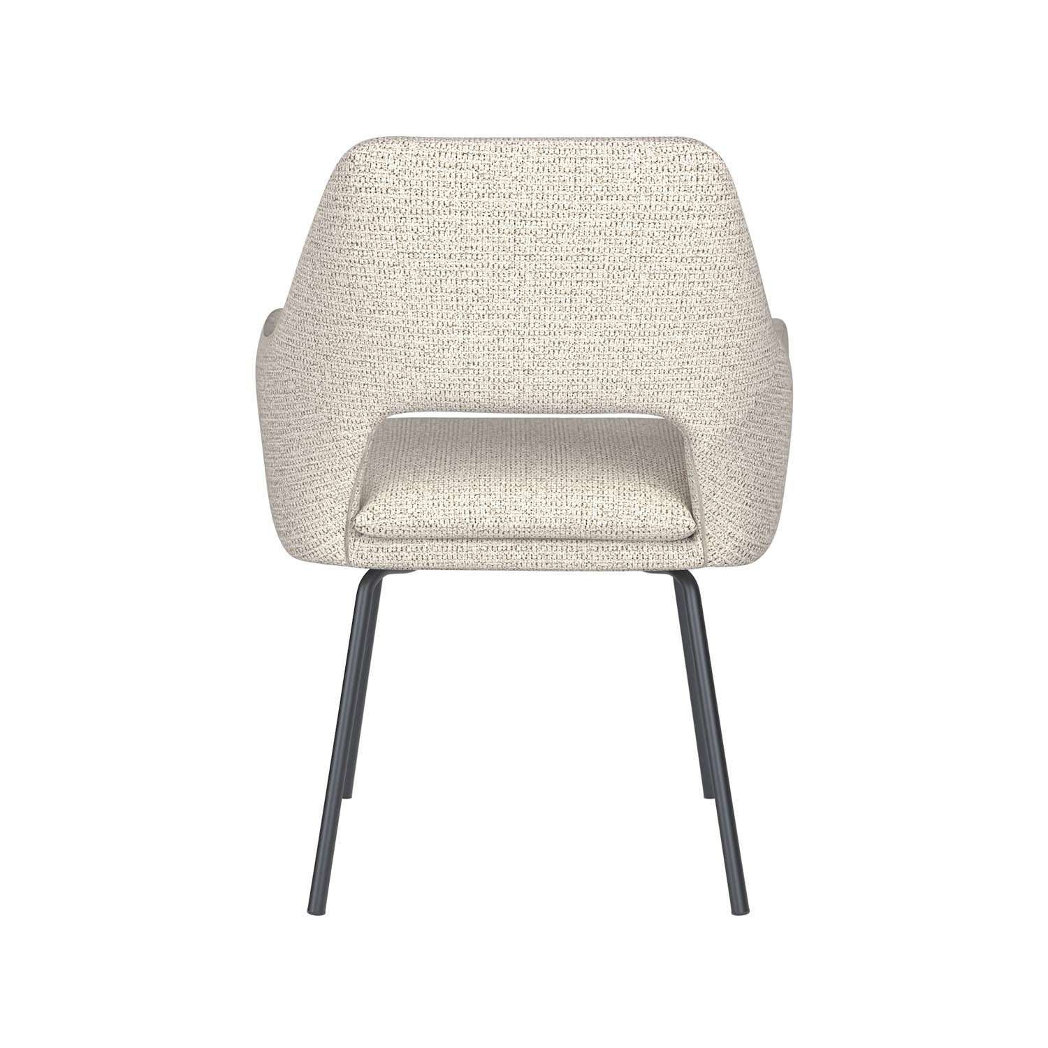 Erleben Sie den eleganten Stuhl Mos 4 Metal Legs von White Label Living – eine harmonische Verbindung aus Komfort, Stil und Funktionalität für Ihr Zuhause.
