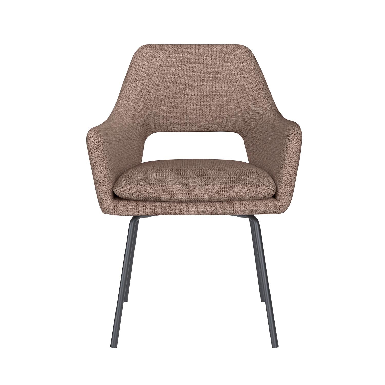Entdecken Sie den stilvollen Stuhl Mos 4 Metal Legs von White Label Living – modern, bequem und perfekt für jedes Zuhause.