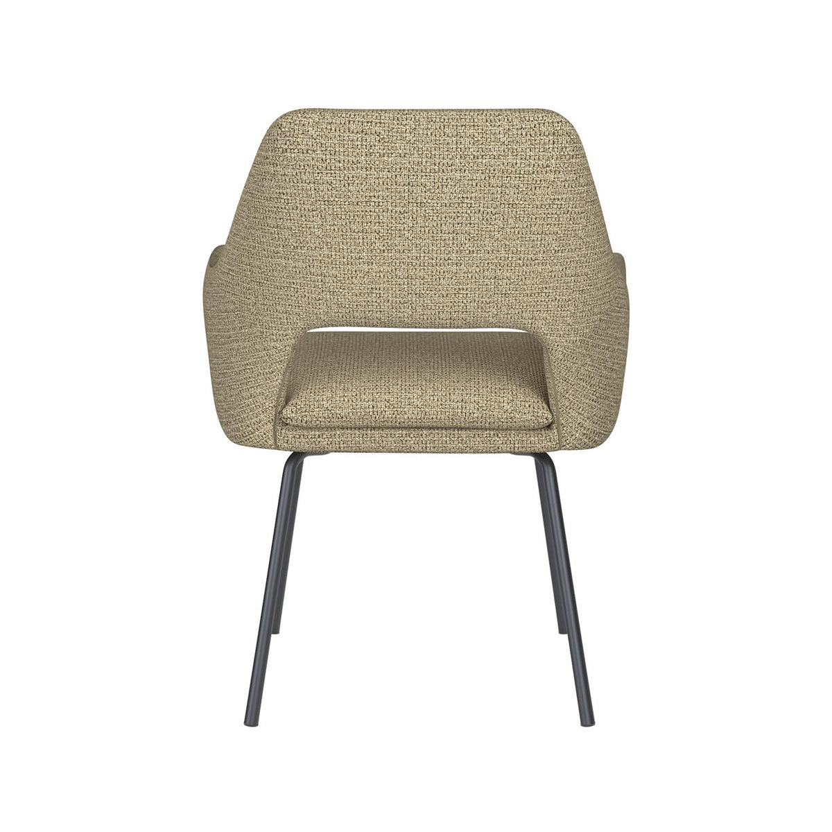 Stuhl Mos 4 Metal Legs in Grün präsentiert im Onlineshop von KAQTU Design AG. Stuhl ist von White Label Living