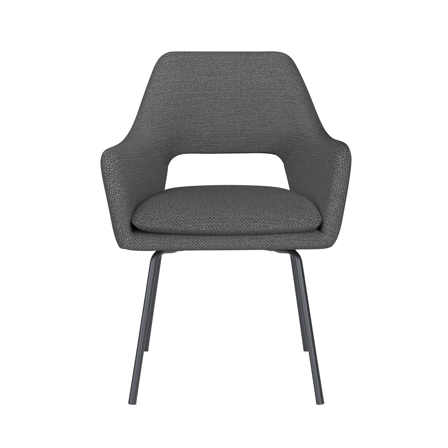 Entdecken Sie den stilvollen Stuhl Mos 4 Metal Legs von White Label Living – modern, bequem und perfekt für jedes Zuhause.