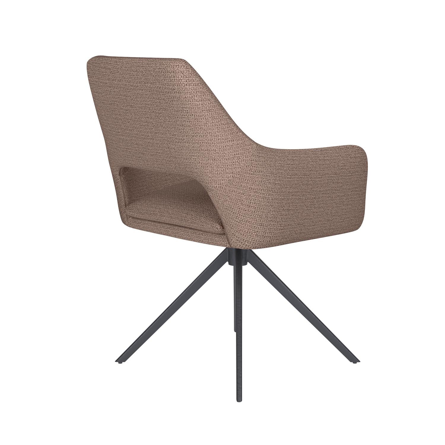 Stuhl Mos Metal Swivel in Taupe präsentiert im Onlineshop von KAQTU Design AG. Stuhl ist von White Label Living