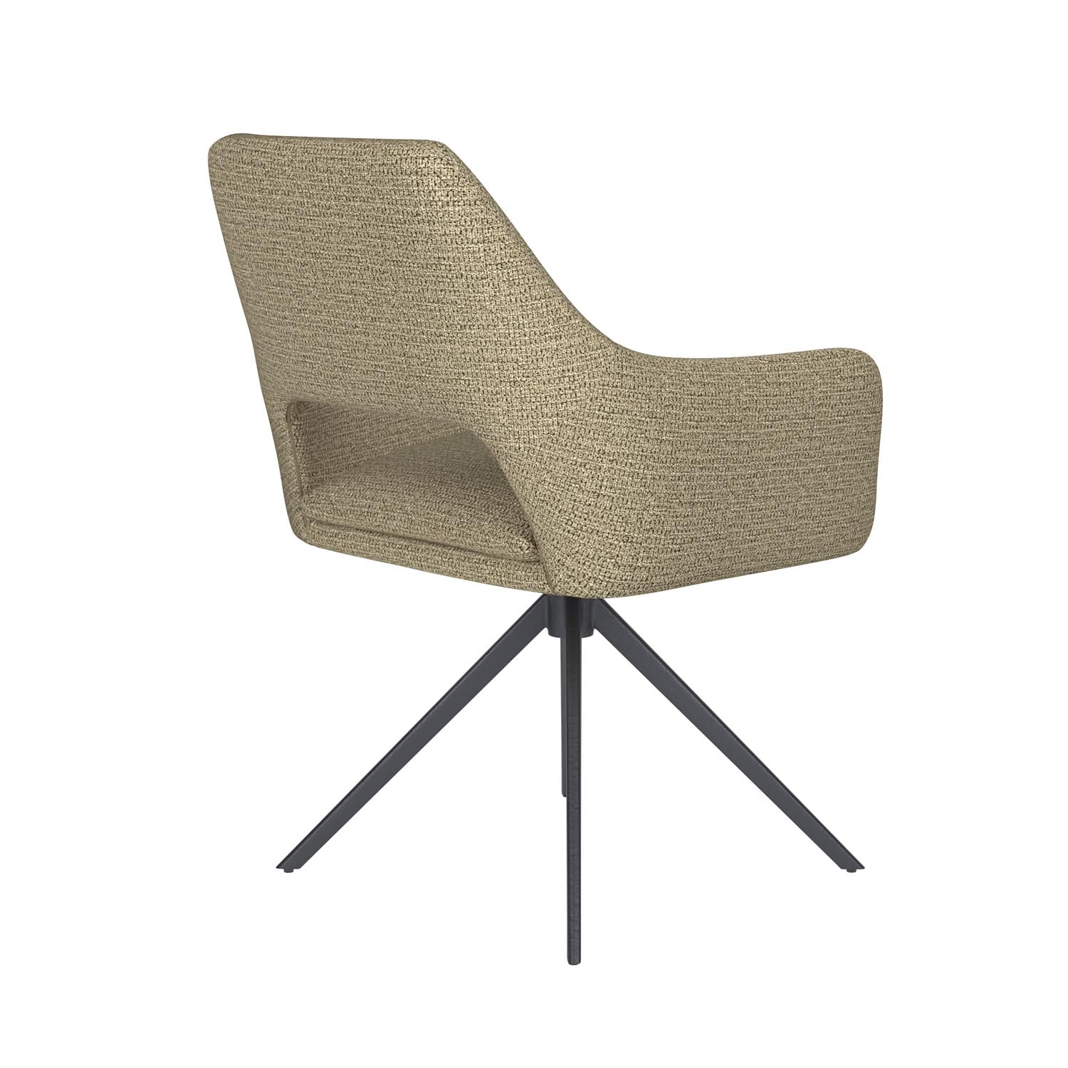 Stuhl Mos Metal Swivel in Grün präsentiert im Onlineshop von KAQTU Design AG. Stuhl ist von White Label Living