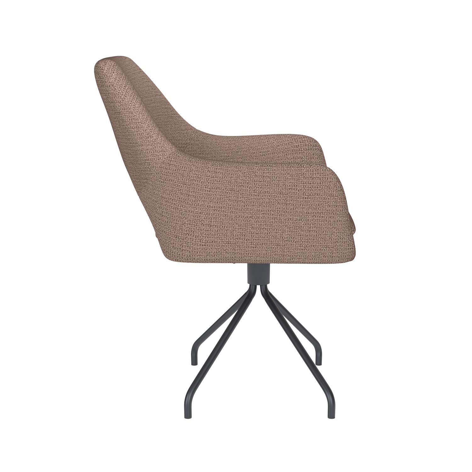 Erleben Sie den Mos Spider Swivel Stuhl von White Label Living – ein elegantes Design, das Komfort und Funktionalität für jeden Raum vereint.