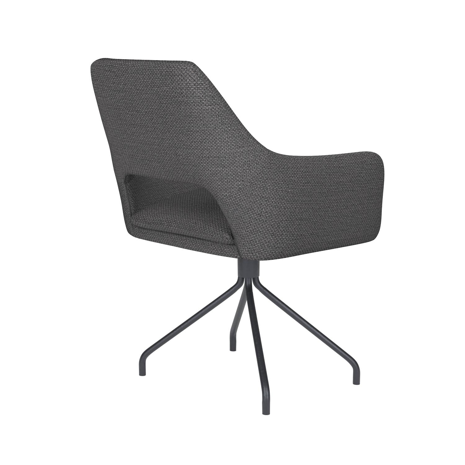 Entdecken Sie den Mos Spider Swivel Stuhl von White Label Living – ein stilvolles Möbelstück, das modernen Komfort und vielseitige Designs für Ihr Zuhause bietet.