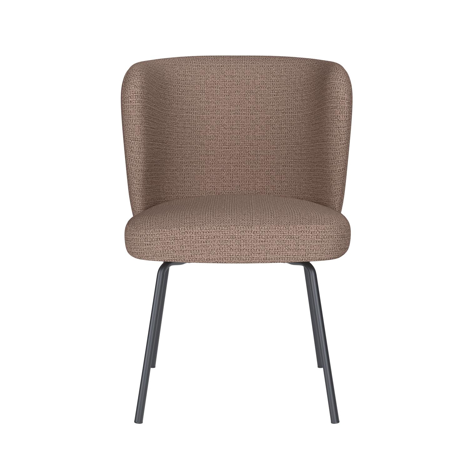 Stuhl Stan 4 Metal Legs in Taupe präsentiert im Onlineshop von KAQTU Design AG. Stuhl ist von White Label Living