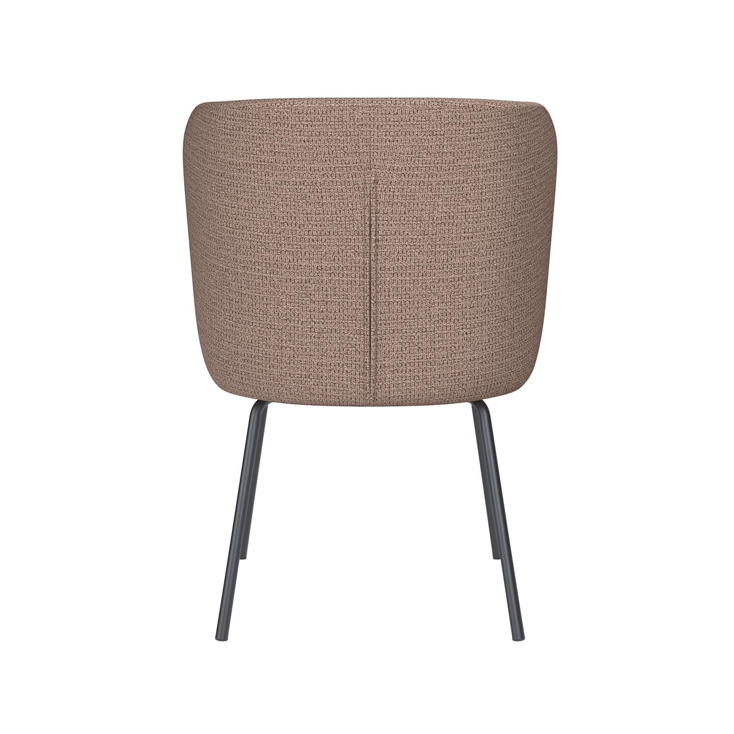 Stuhl Stan 4 Metal Legs in Taupe präsentiert im Onlineshop von KAQTU Design AG. Stuhl ist von White Label Living