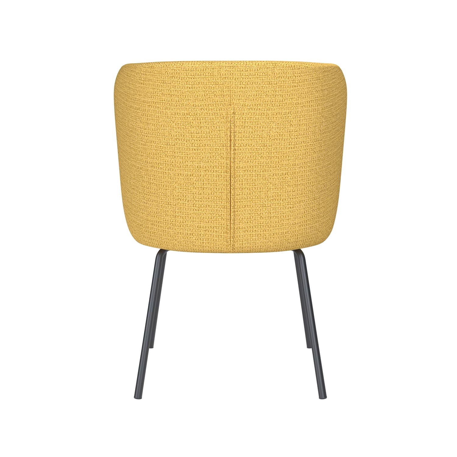 Stuhl Stan 4 Metal Legs in Ochre präsentiert im Onlineshop von KAQTU Design AG. Stuhl ist von White Label Living