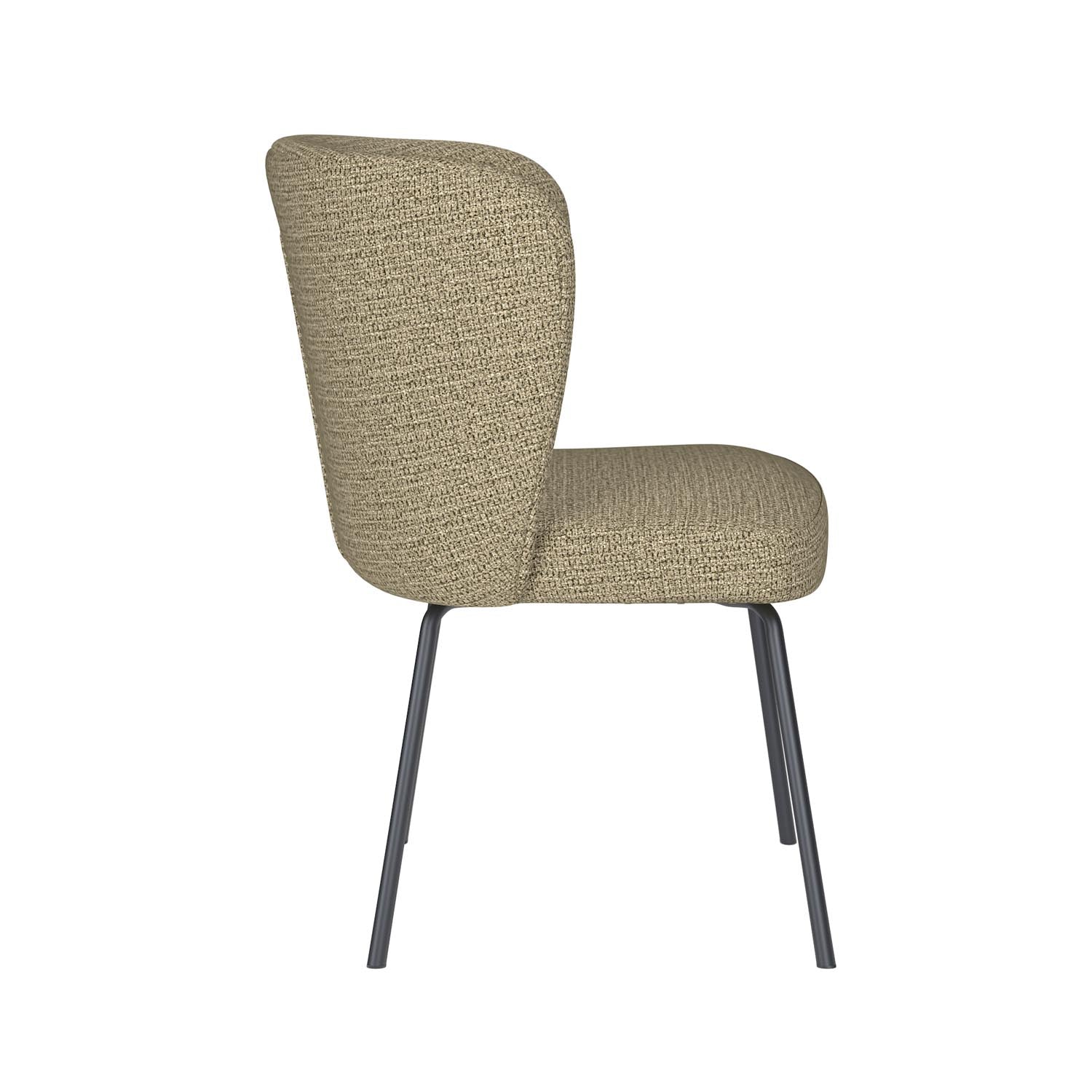 Stuhl Stan 4 Metal Legs in Grün präsentiert im Onlineshop von KAQTU Design AG. Stuhl ist von White Label Living