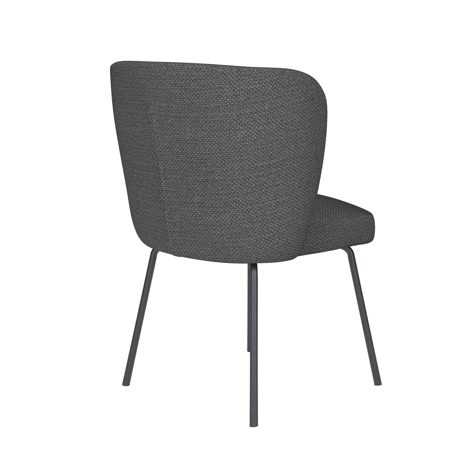 Stuhl Stan 4 Metal Legs in Grau präsentiert im Onlineshop von KAQTU Design AG. Stuhl ist von White Label Living