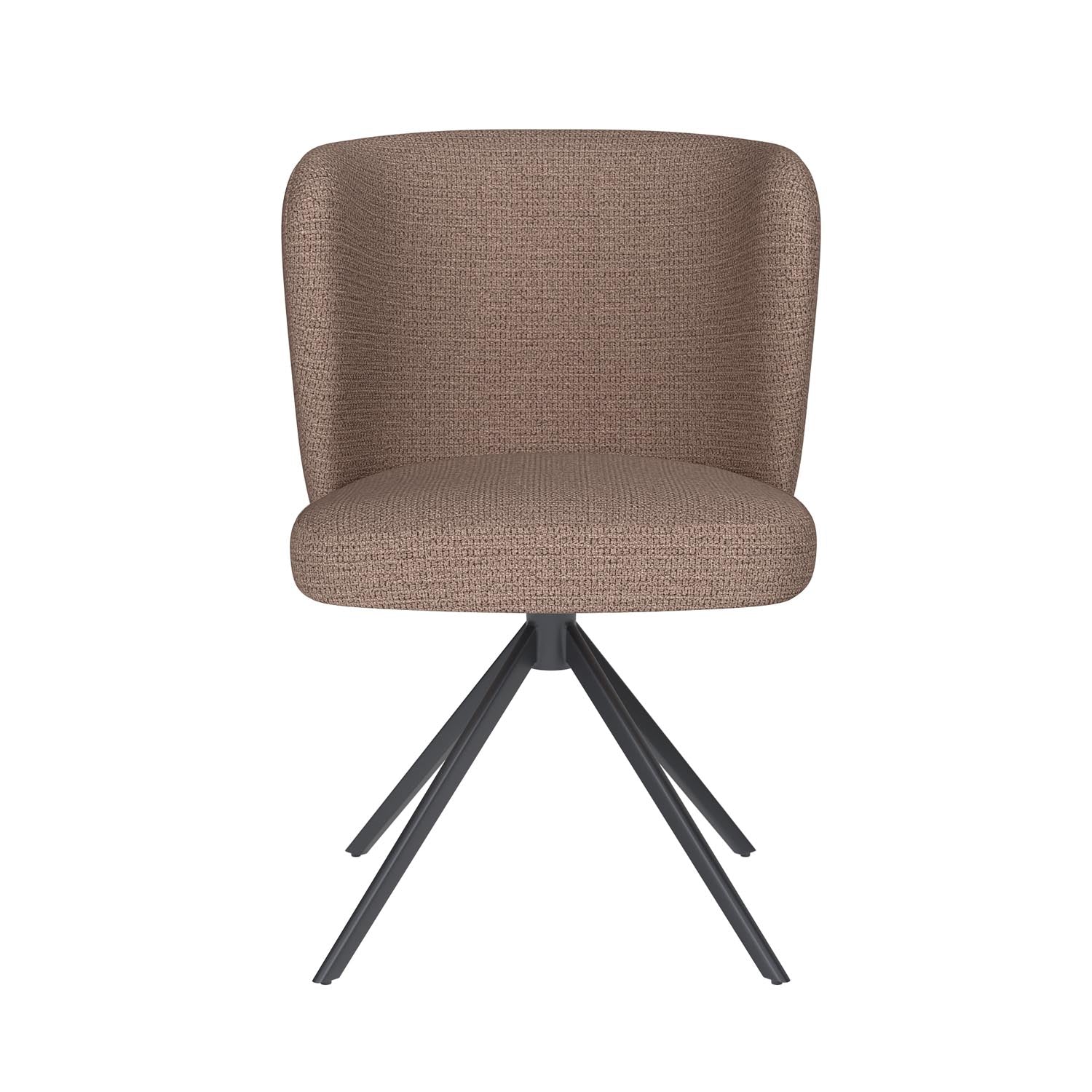 Entdecken Sie den Stuhl Stan Metal Swivel von White Label Living – ein stilvolles Möbelstück, das Komfort und modernes Design vereint.