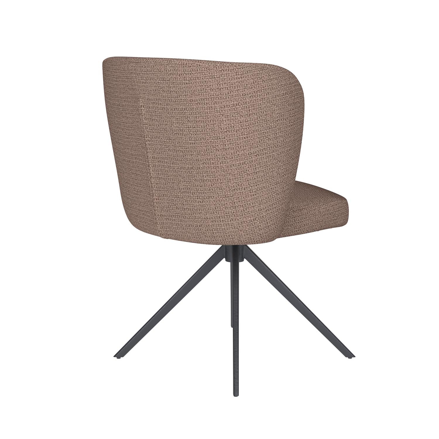 Entdecken Sie den Stuhl Stan Metal Swivel von White Label Living – ein stilvoller Drehstuhl, der Komfort und modernes Design vereint.