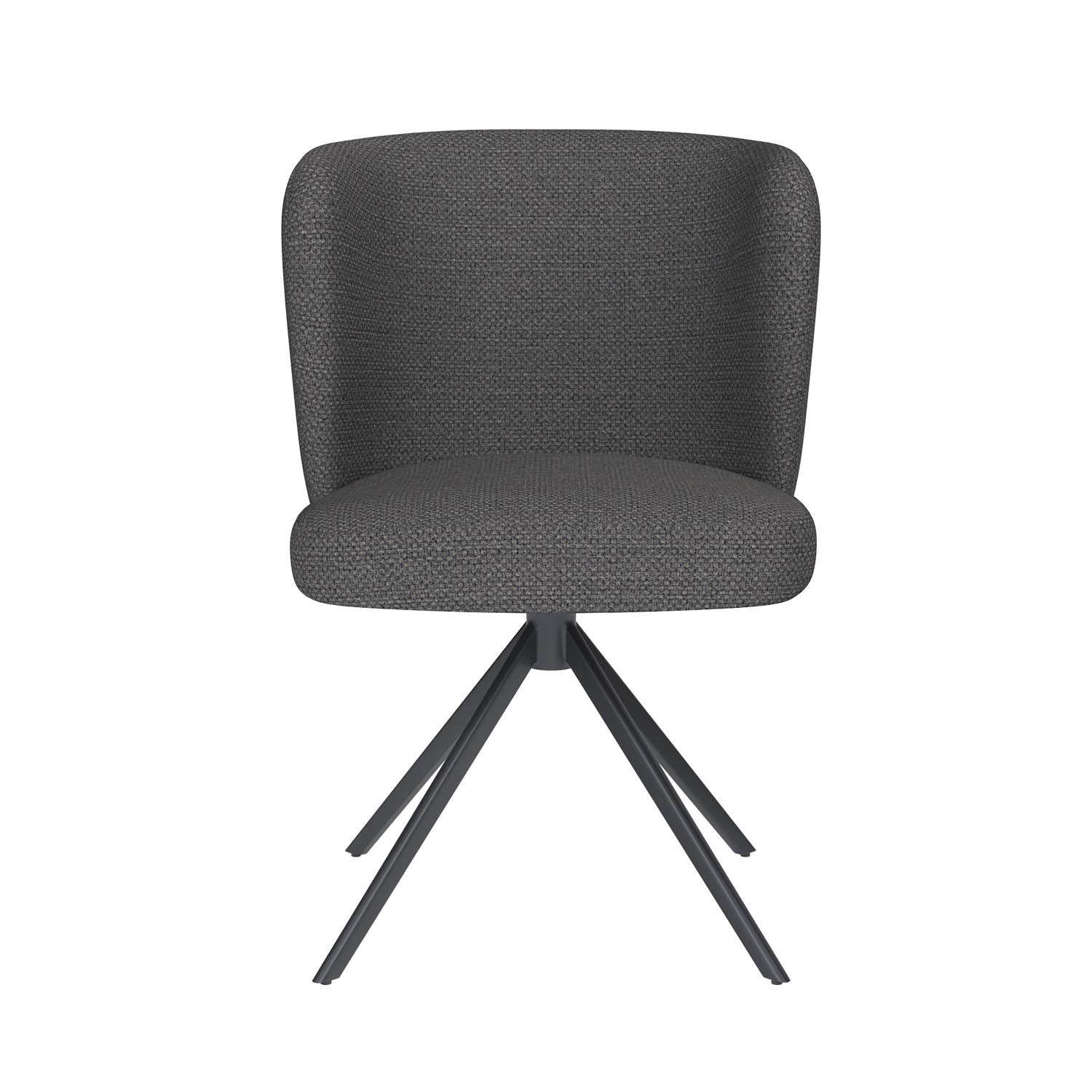 Entdecken Sie den Stuhl Stan Metal Swivel von White Label Living – ein stilvolles Möbelstück, das Komfort und modernes Design vereint.