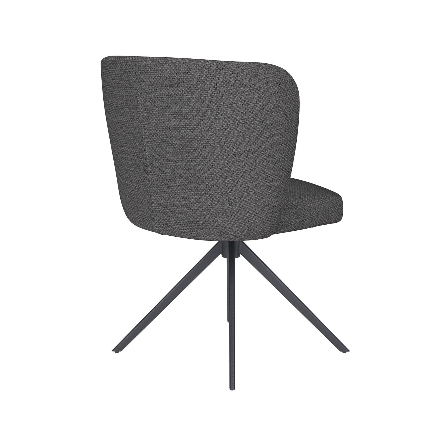 Entdecken Sie den Stuhl Stan Metal Swivel von White Label Living – ein stilvoller Drehstuhl, der Komfort und modernes Design vereint.