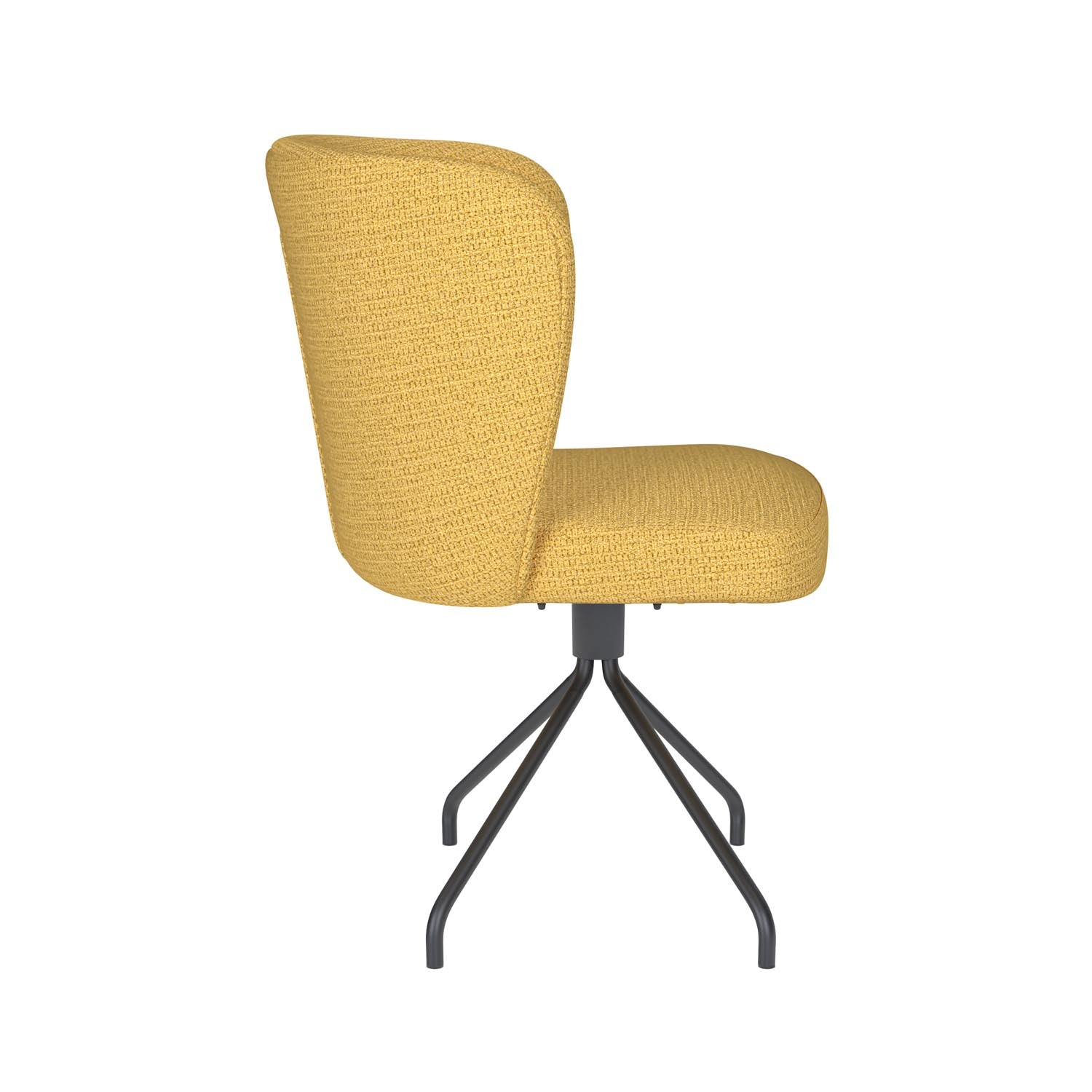 Erleben Sie den Stuhl Stan Spider Swivel von White Label Living – eine harmonische Verbindung aus elegantem Design und unvergleichlichem Sitzkomfort.