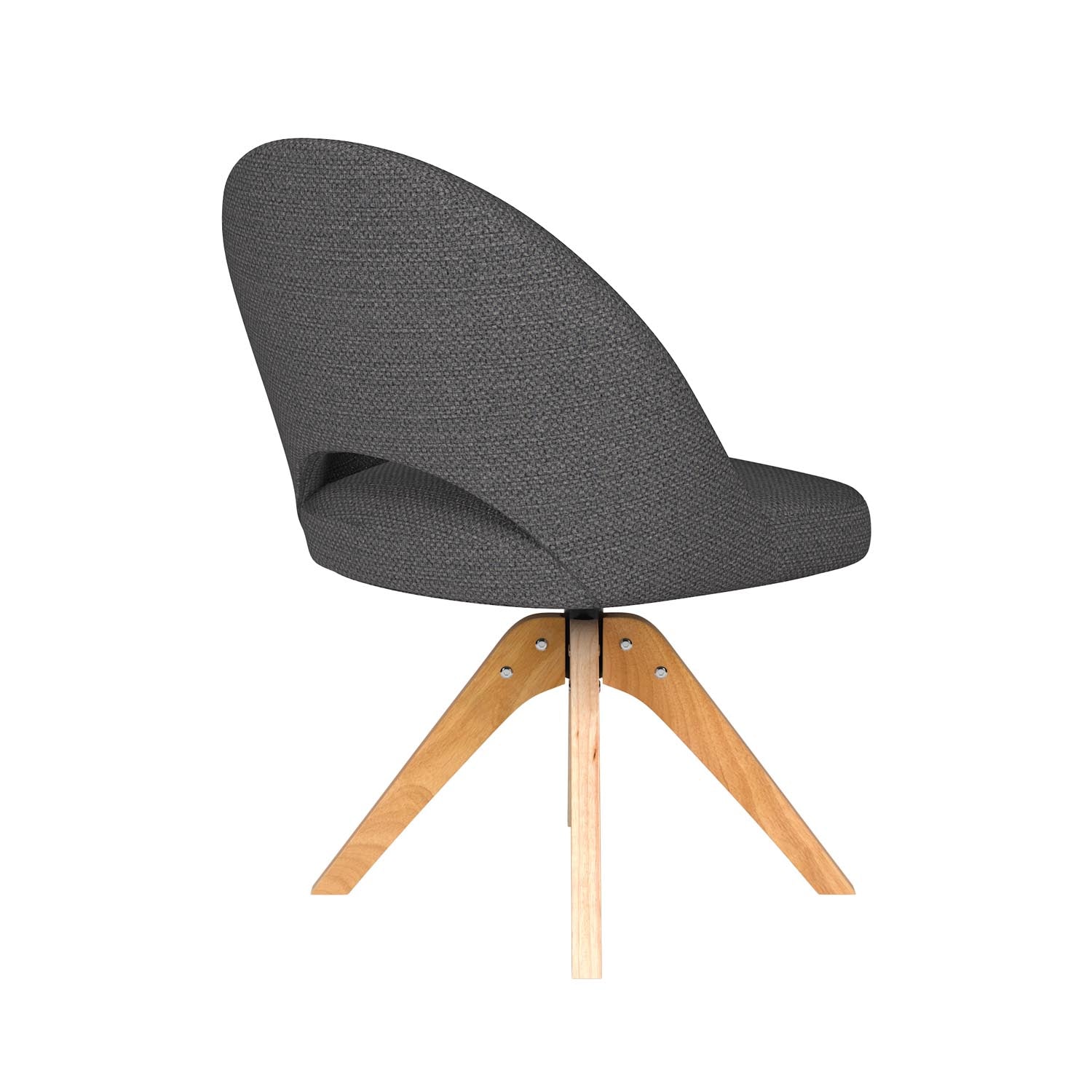 Entdecken Sie den Mick Wooden Swivel Stuhl von White Label Living – ein stilvolles Möbelstück, das modernes Design und vielseitige Einsatzmöglichkeiten vereint.