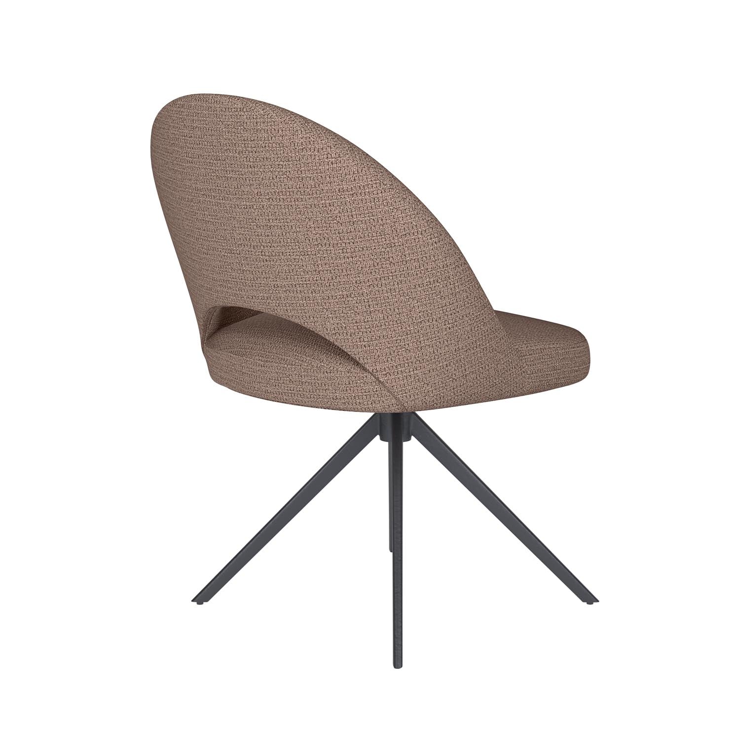 Entdecken Sie den Mick Metal Swivel von White Label Living – ein stilvoller, drehbarer Stuhl, der Komfort und Vielseitigkeit in Ihr Zuhause bringt.