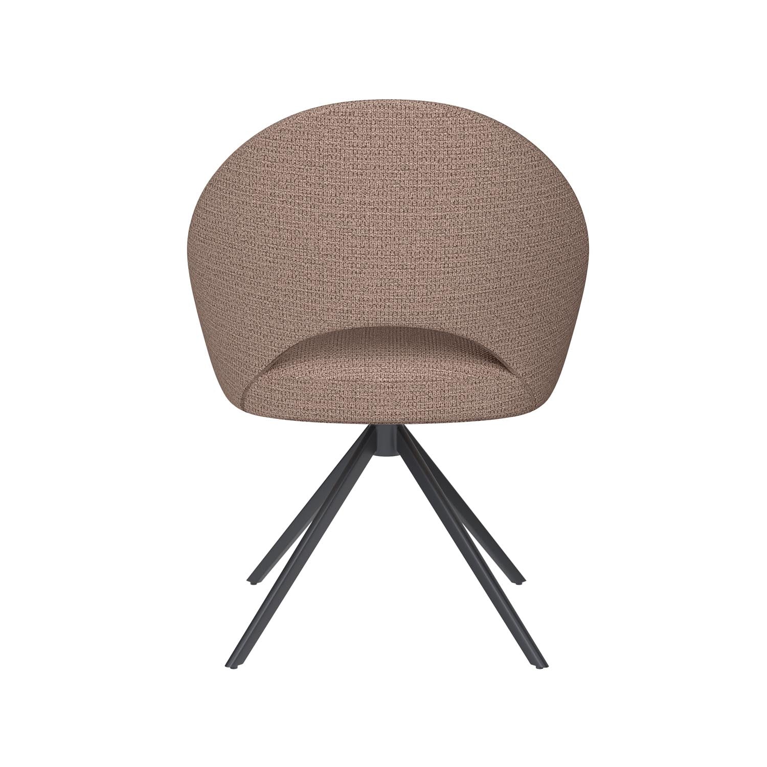 Erleben Sie den Mick Metal Swivel von White Label Living – ein eleganter, drehbarer Stuhl, der modernes Design und optimalen Sitzkomfort vereint.