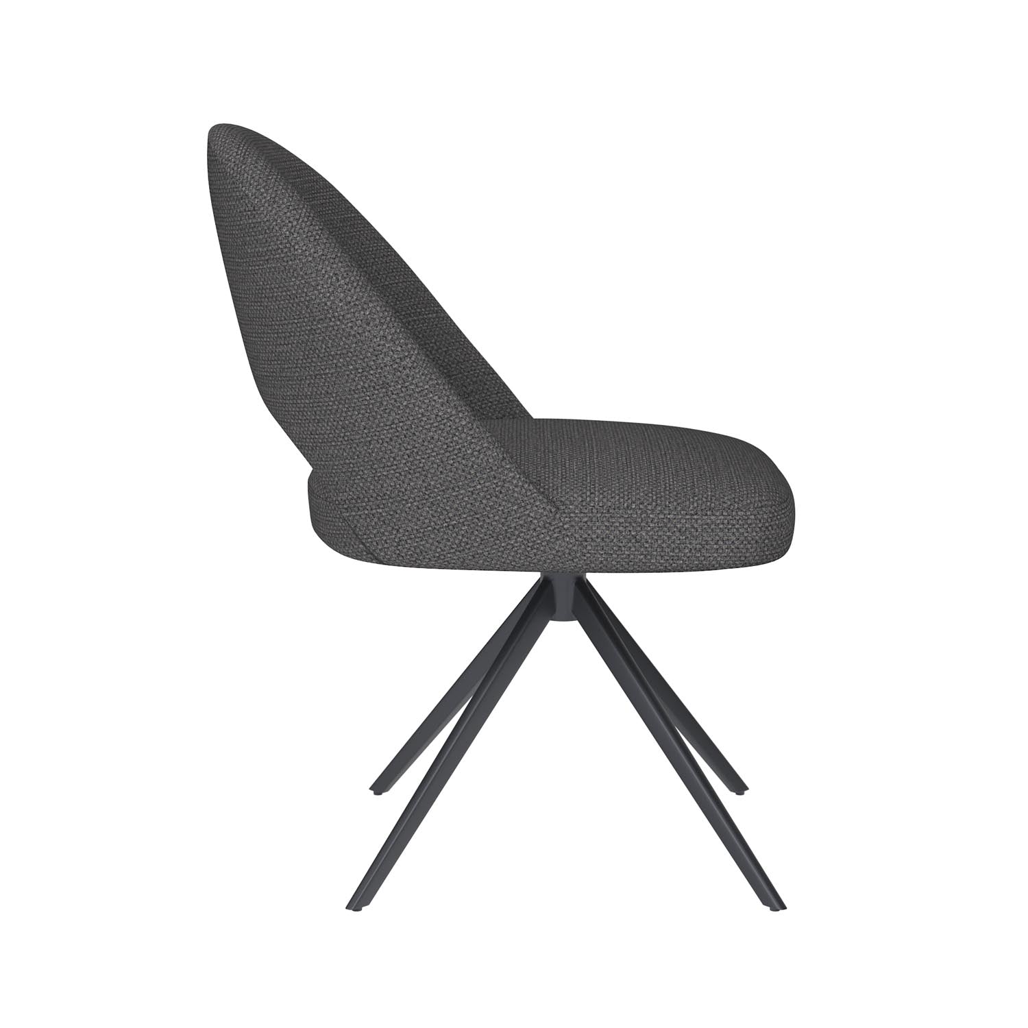 Erleben Sie den Mick Metal Swivel von White Label Living – ein eleganter, drehbarer Stuhl, der modernes Design und höchsten Komfort vereint.