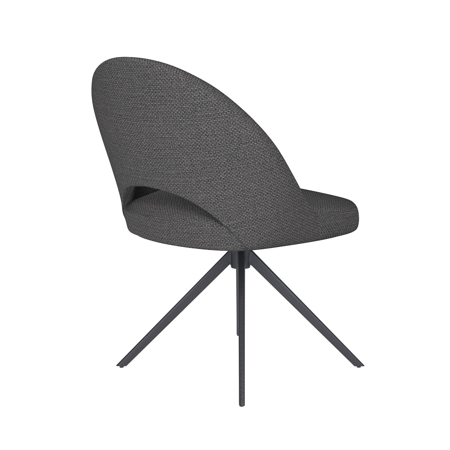 Entdecken Sie den Mick Metal Swivel von White Label Living – ein stilvoller, flexibler Stuhl, der Komfort und modernes Design harmonisch verbindet.