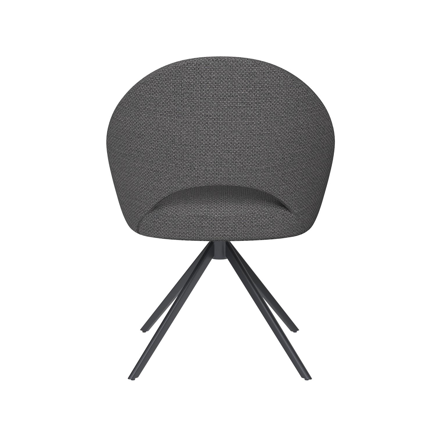 Erleben Sie den Mick Metal Swivel von White Label Living – ein eleganter, drehbarer Stuhl, der modernes Design und höchsten Sitzkomfort vereint.