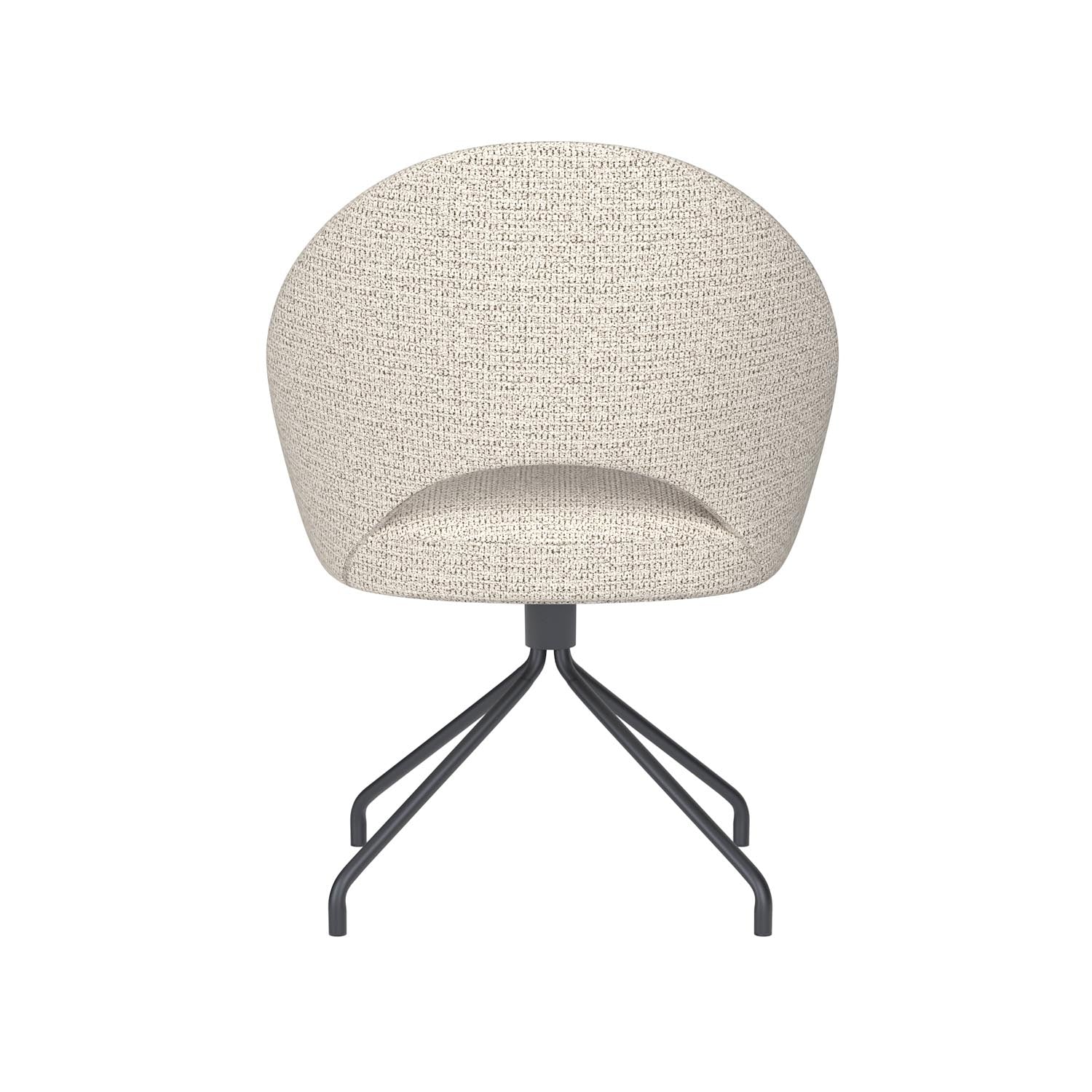 Erleben Sie den Mick Spider Swivel Stuhl von White Label Living – ein modernes Design, das Komfort und Stil in Ihr Zuhause bringt.