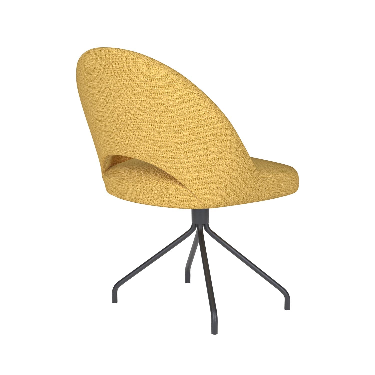 Entdecken Sie den Mick Spider Swivel Stuhl von White Label Living – ein stilvolles, vielseitiges Möbelstück, das jedem Raum Eleganz verleiht.