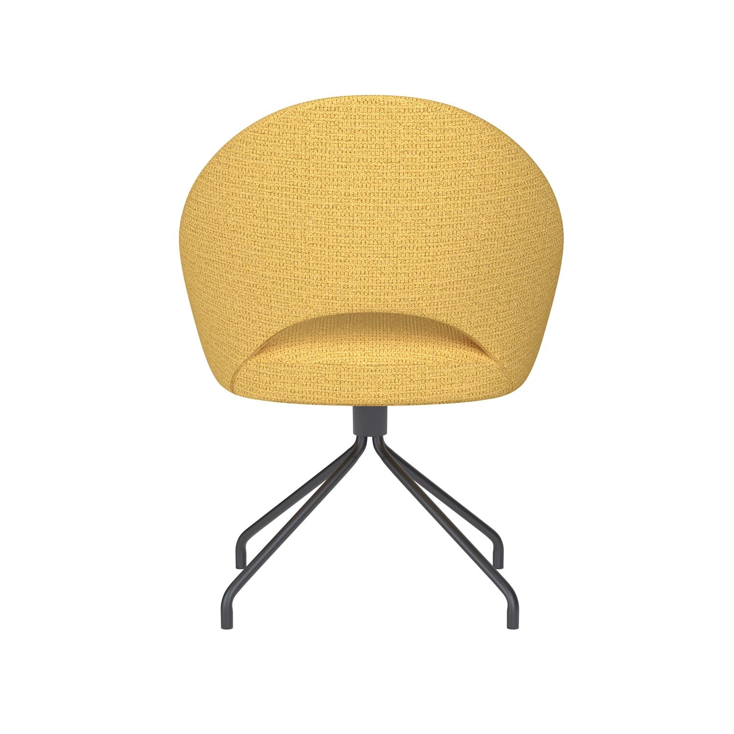 Erleben Sie den Mick Spider Swivel Stuhl von White Label Living – ein modernes Design, das Komfort und Stil in Ihr Zuhause bringt.