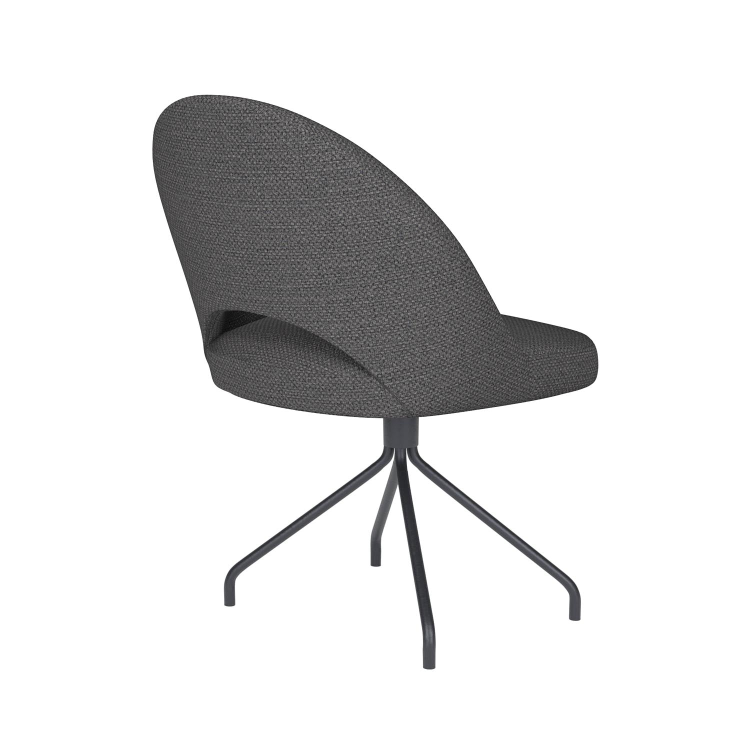 Entdecken Sie den Mick Spider Swivel Stuhl von White Label Living – ein stilvolles, vielseitiges Designhighlight für Ihr Zuhause oder Büro.