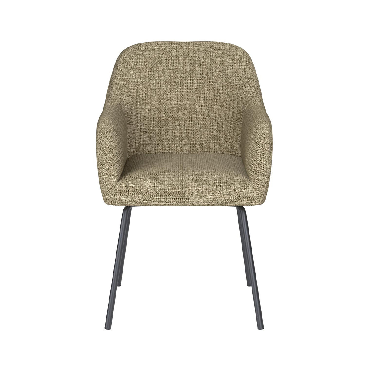 Stuhl Otis 4 Metal Legs in Grün präsentiert im Onlineshop von KAQTU Design AG. Stuhl ist von White Label Living