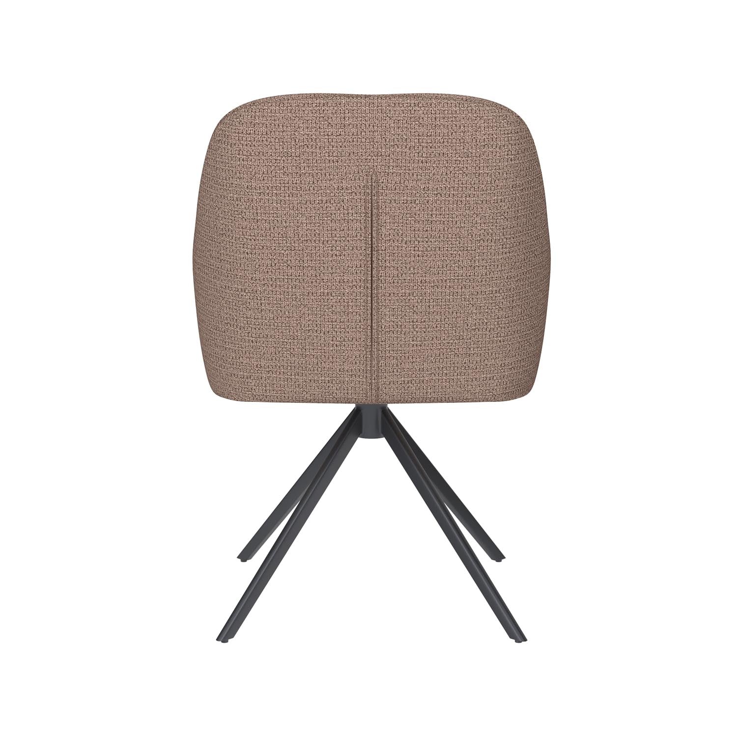 Stuhl Otis Metal Swivel in Taupe präsentiert im Onlineshop von KAQTU Design AG. Stuhl ist von White Label Living
