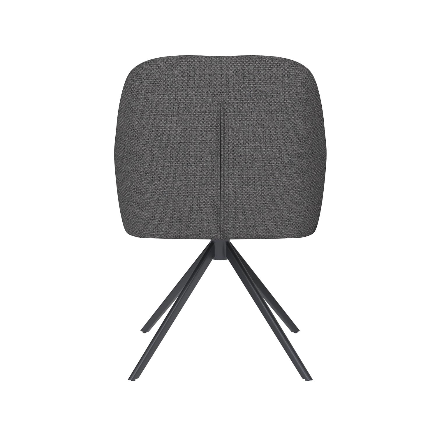 Stuhl Otis Metal Swivel in Grau präsentiert im Onlineshop von KAQTU Design AG. Stuhl ist von White Label Living