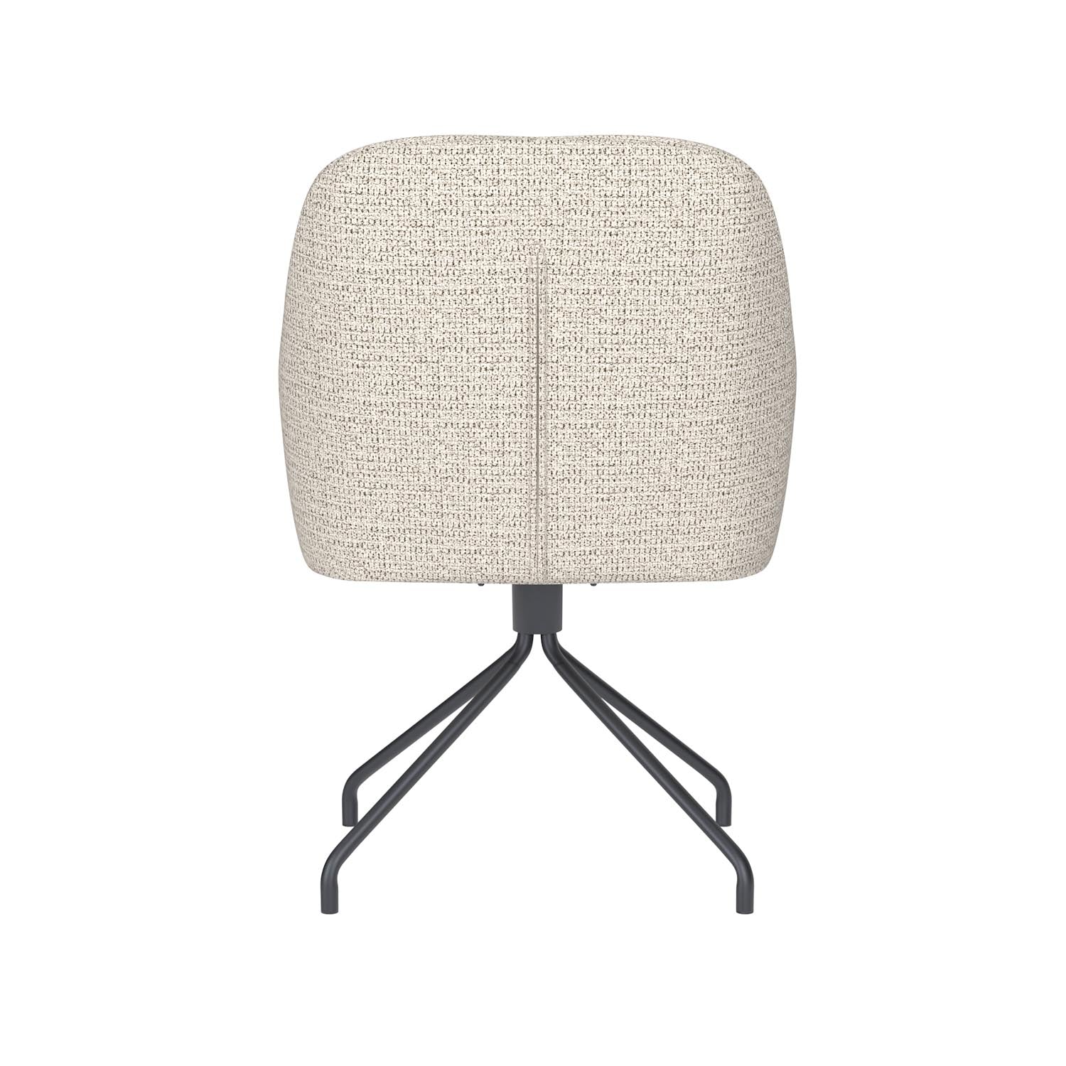 Stuhl Otis Spider Swivel in Off-White präsentiert im Onlineshop von KAQTU Design AG. Stuhl ist von White Label Living