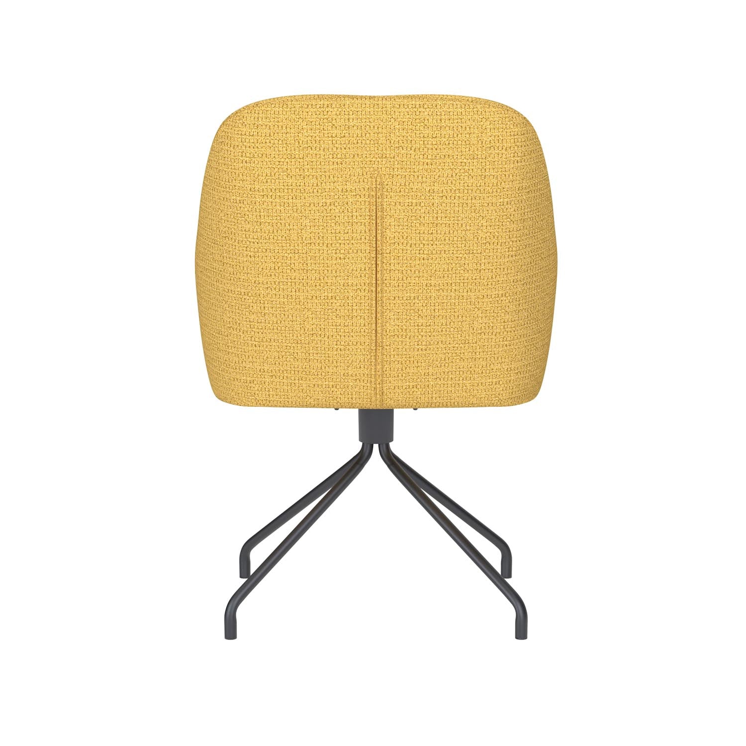 Stuhl Otis Spider Swivel in Ochre präsentiert im Onlineshop von KAQTU Design AG. Stuhl ist von White Label Living