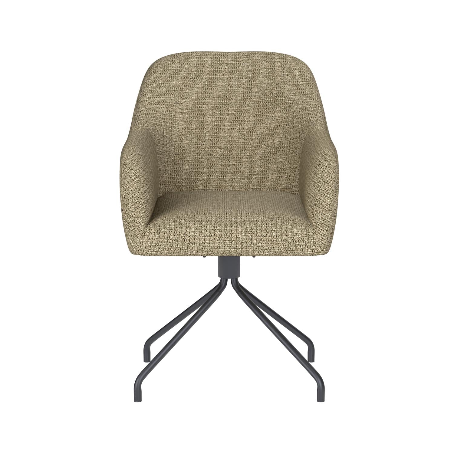 Stuhl Otis Spider Swivel in Grün präsentiert im Onlineshop von KAQTU Design AG. Stuhl ist von White Label Living