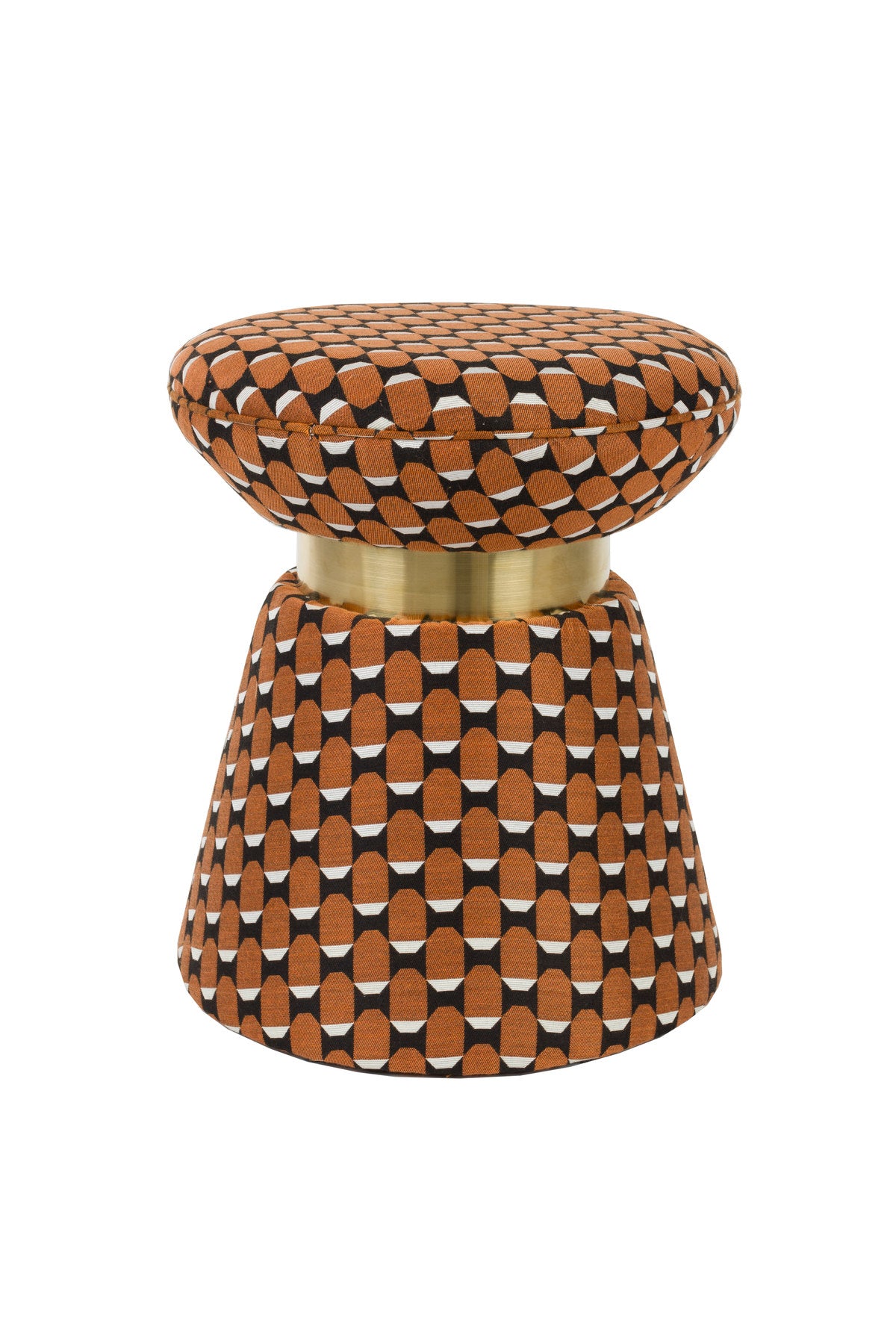 Hocker Pin in Braun präsentiert im Onlineshop von KAQTU Design AG. Hocker ist von White Label Living