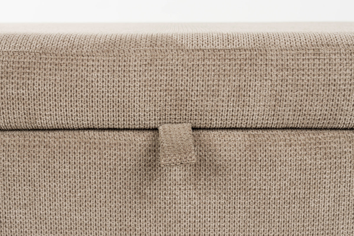 Bank Miro in Grau präsentiert im Onlineshop von KAQTU Design AG. Sitzbank ist von White Label Living
