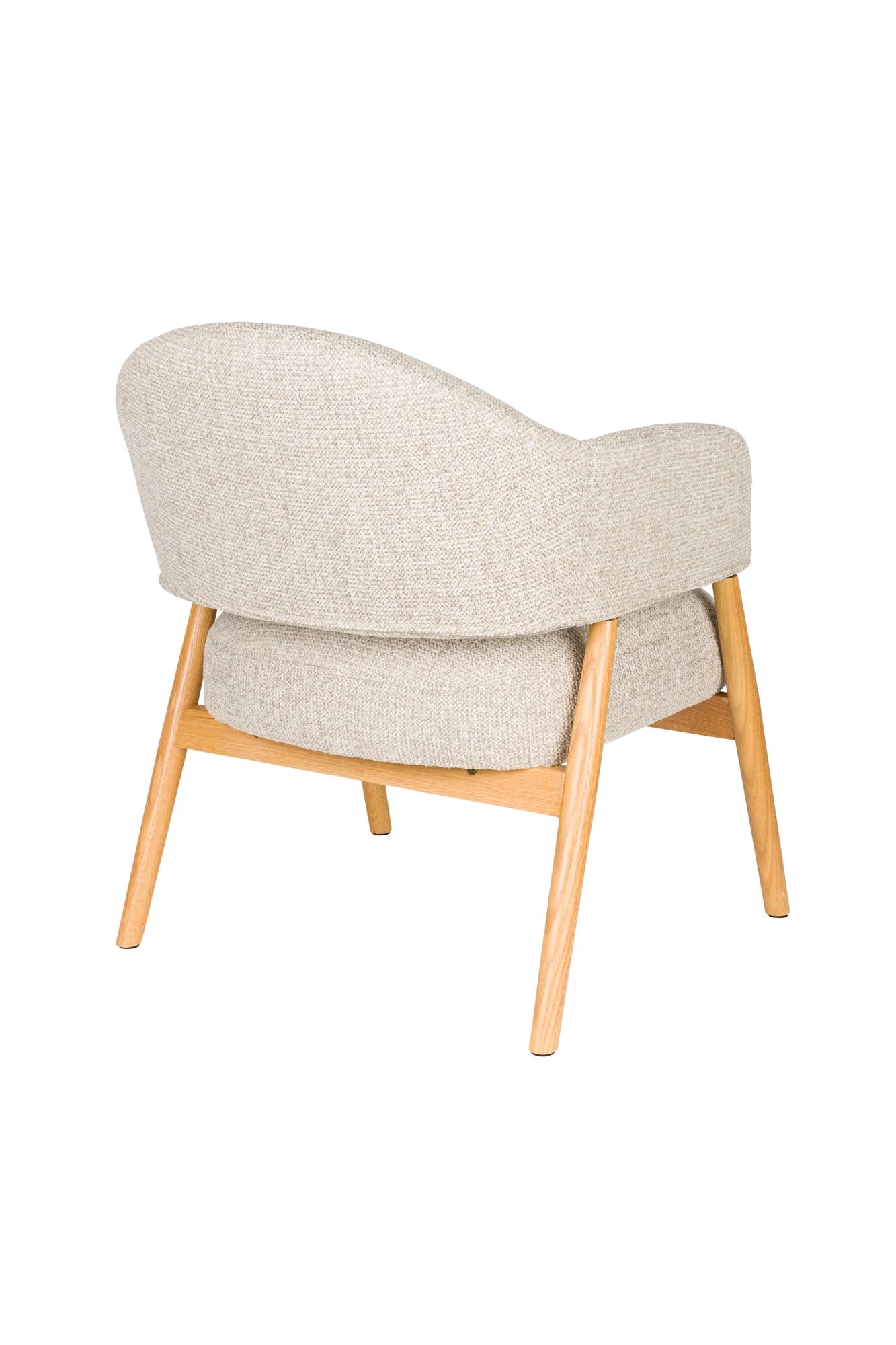Sessel Indy Light Brown in braun präsentiert im Onlineshop von KAQTU Design AG. Sessel ist von White Label Living