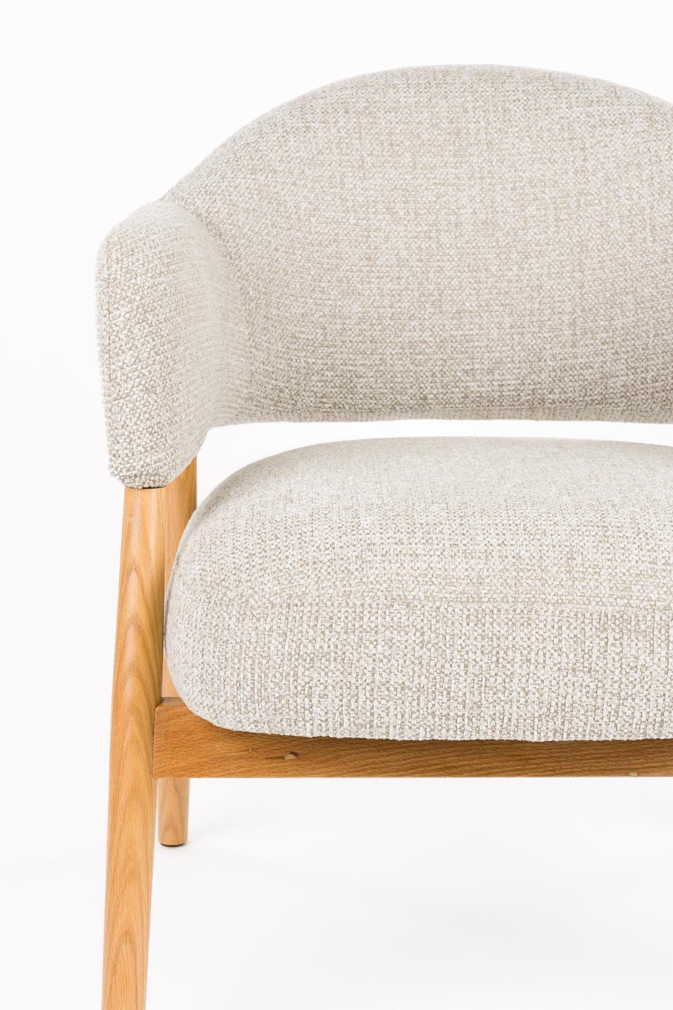 Sessel Indy Light Brown in braun präsentiert im Onlineshop von KAQTU Design AG. Sessel ist von White Label Living