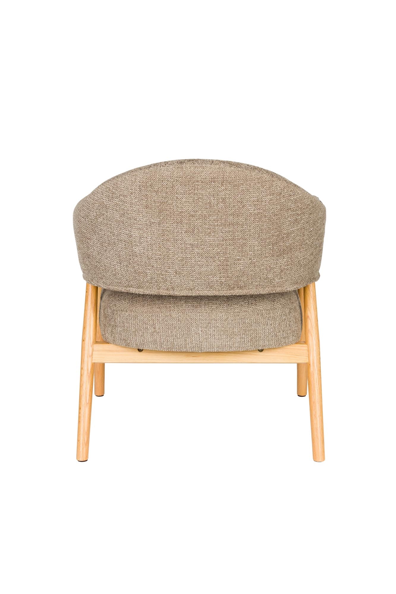 Sessel Indy Dark Brown in braun präsentiert im Onlineshop von KAQTU Design AG. Sessel ist von White Label Living
