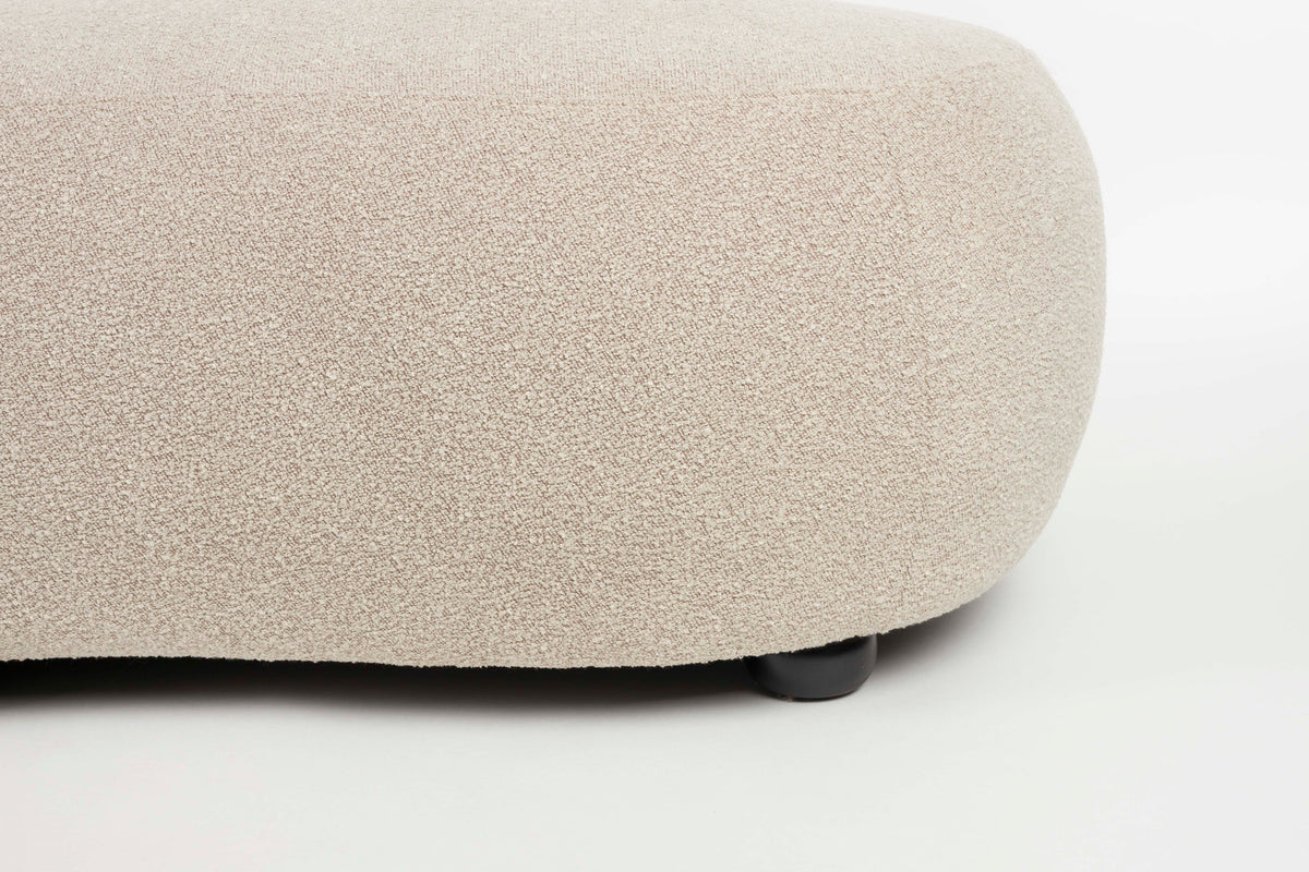 Sofa Noxx in beige präsentiert im Onlineshop von KAQTU Design AG. 2er Sofa ist von White Label Living