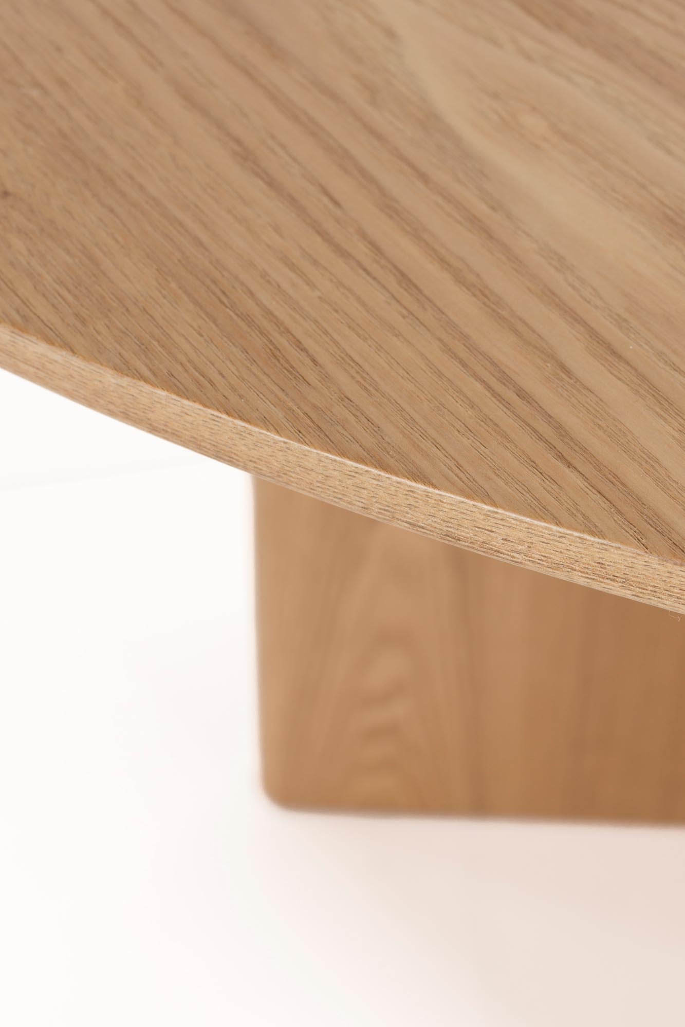 Esstisch Laurent Natural in beige präsentiert im Onlineshop von KAQTU Design AG. Esstisch ist von White Label Living